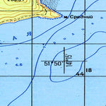 Avenza Systems Inc. Soviet Genshtab - m54-007 - Russia digital map