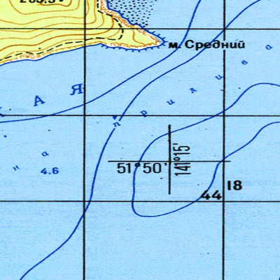 Avenza Systems Inc. Soviet Genshtab - m54-007 - Russia digital map