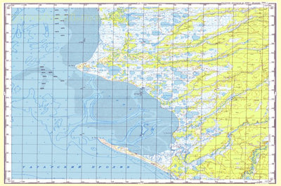 Avenza Systems Inc. Soviet Genshtab - m54-008 - Russia digital map