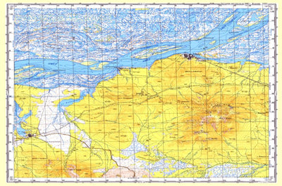 Avenza Systems Inc. Soviet Genshtab - m54-016 - Russia digital map