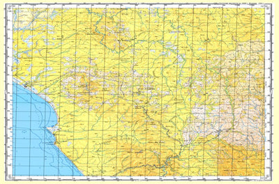 Avenza Systems Inc. Soviet Genshtab - m54-021 - Russia digital map