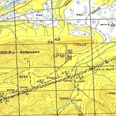Avenza Systems Inc. Soviet Genshtab - m54-026 - Russia digital map