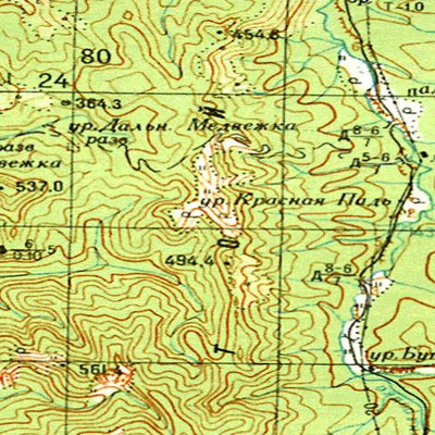Avenza Systems Inc. Soviet Genshtab - m54-045 - Russia digital map