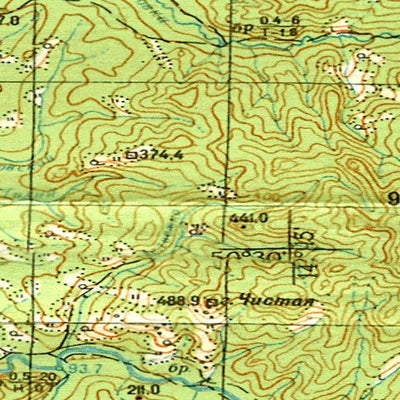 Avenza Systems Inc. Soviet Genshtab - m54-057 - Russia digital map