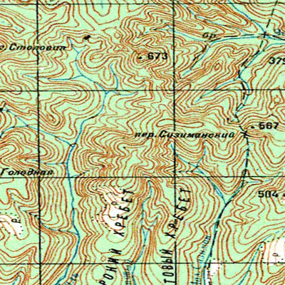 Avenza Systems Inc. Soviet Genshtab - m54-09 - Russia digital map