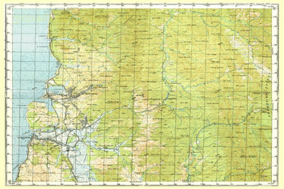 Avenza Systems Inc. Soviet Genshtab - m54-105 - Russia digital map