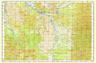 Avenza Systems Inc. Soviet Genshtab - m54-117 - Russia digital map