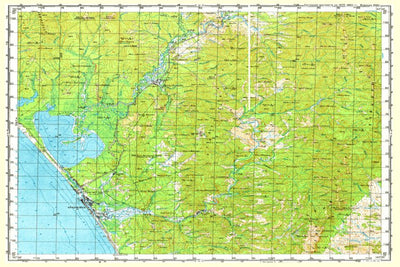 Avenza Systems Inc. Soviet Genshtab - m54-129 - Russia digital map