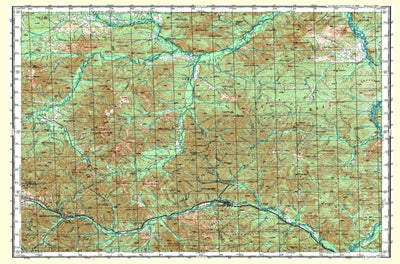 Avenza Systems Inc. Soviet Genshtab - m54-14 - Russia digital map
