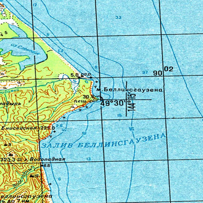 Avenza Systems Inc. Soviet Genshtab - m55-085 - Russia digital map