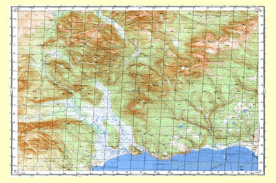 Avenza Systems Inc. Soviet Genshtab: m56-072-1 digital map