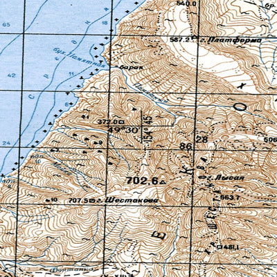 Avenza Systems Inc. Soviet Genshtab - m56-094 - Russia digital map