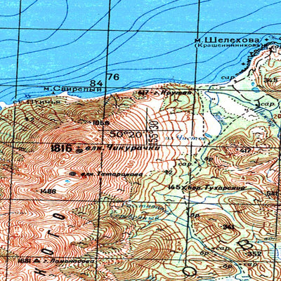 Avenza Systems Inc. Soviet Genshtab - m56-18 - Russia digital map