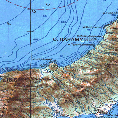 Avenza Systems Inc. Soviet Genshtab - m56-2 - Russia digital map