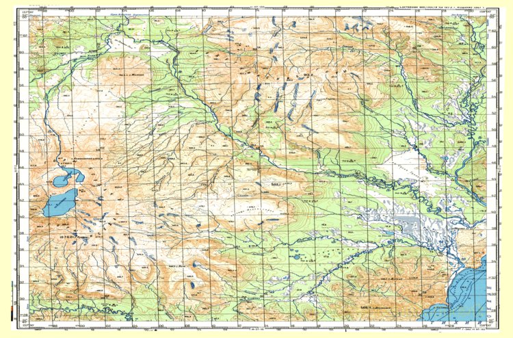 Soviet Genshtab - m57-004 - Russia Map by Avenza Systems Inc. | Avenza Maps