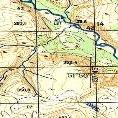 Avenza Systems Inc. Soviet Genshtab - m57-004 - Russia digital map
