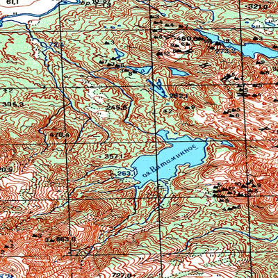 Avenza Systems Inc. Soviet Genshtab - m57-014 - Russia digital map