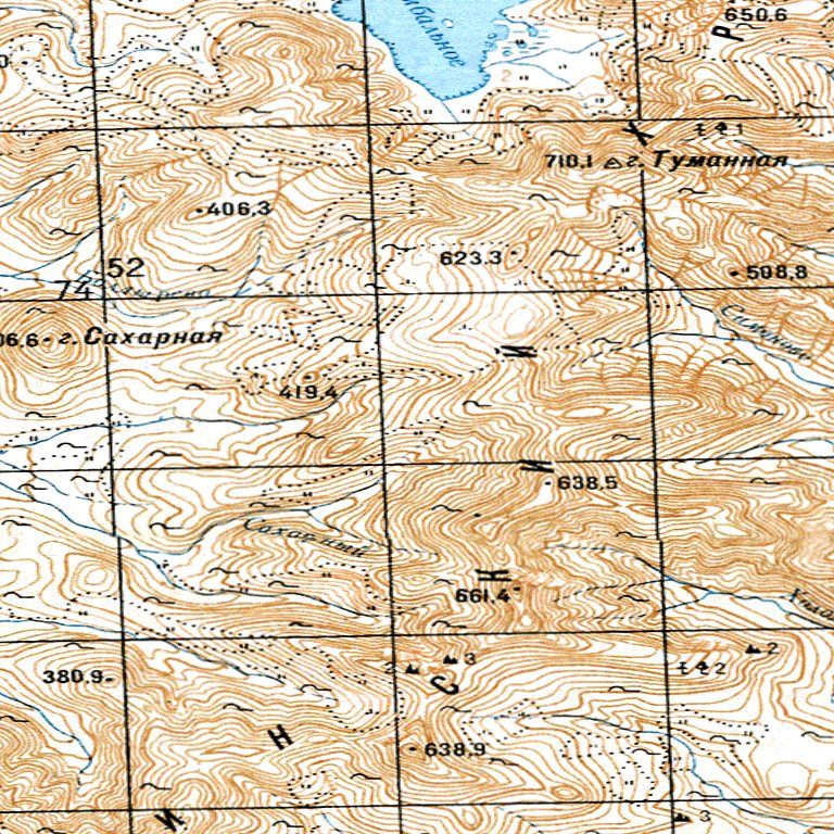 Soviet Genshtab - m57-026 - Russia Map by Avenza Systems Inc. | Avenza Maps