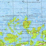 Avenza Systems Inc. Soviet Genshtab map - p34-123/124 - �land Islands digital map