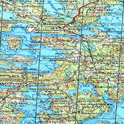 Avenza Systems Inc. Soviet Genshtab map - p35-083/084--(1987) - Russia digital map