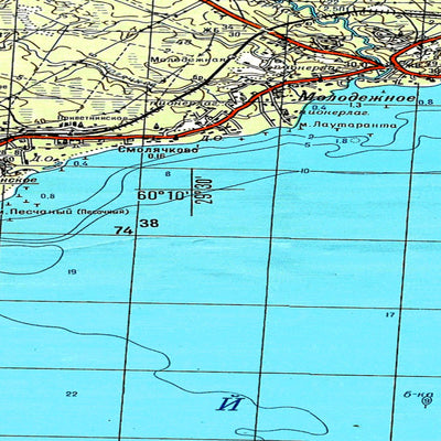 Avenza Systems Inc. Soviet Genshtab map - p35-143/144--(1986) - Russia digital map