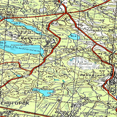 Avenza Systems Inc. Soviet Genshtab map - p35-143/144--(1986) - Russia digital map