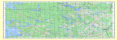 Avenza Systems Inc. Soviet Genshtab map - p36-003/004 - Russia digital map