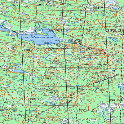Avenza Systems Inc. Soviet Genshtab map - p36-015/016 - Russia digital map