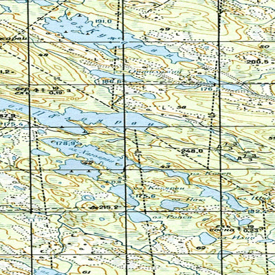 Avenza Systems Inc. Soviet Genshtab map - p36-017/018--(1985) - Russia digital map