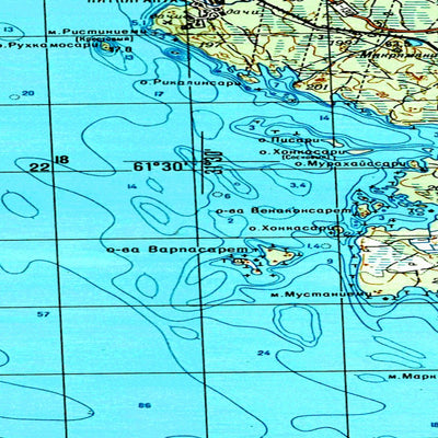 Avenza Systems Inc. Soviet Genshtab map - p36-087/088 - Russia digital map