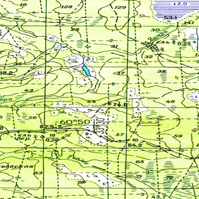 Avenza Systems Inc. Soviet Genshtab map - p36-115/116 - Russia digital map