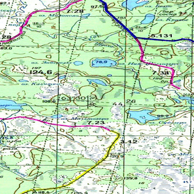Avenza Systems Inc. Soviet Genshtab map - p37-019/020 - Russia digital map