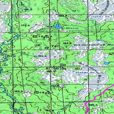 Avenza Systems Inc. Soviet Genshtab map - p37-041/042 - Russia digital map
