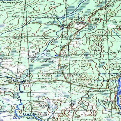 Avenza Systems Inc. Soviet Genshtab map - p37-063/064 - Russia digital map