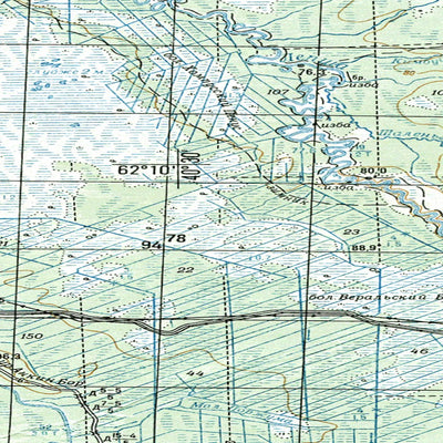 Avenza Systems Inc. Soviet Genshtab map - p37-069/070--(1986) - Russia digital map
