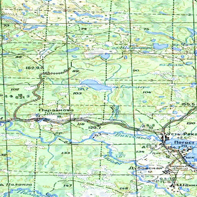 Avenza Systems Inc. Soviet Genshtab map - p37-075/076 - Russia digital map