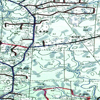 Avenza Systems Inc. Soviet Genshtab map - p37-083/084 - Russia digital map