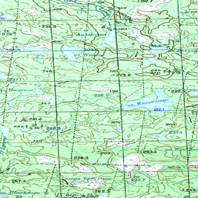 Avenza Systems Inc. Soviet Genshtab map - p37-087/088 - Russia digital map