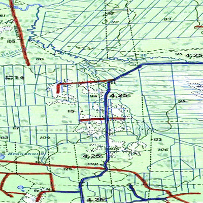 Avenza Systems Inc. Soviet Genshtab map - p37-091/092 - Russia digital map
