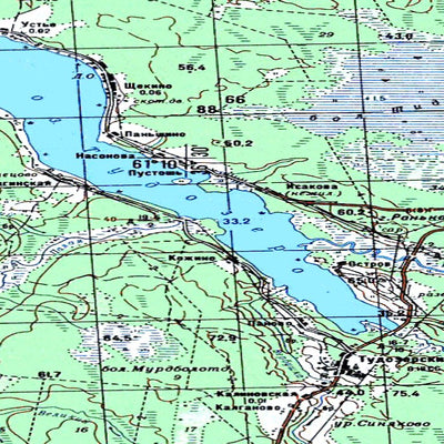 Avenza Systems Inc. Soviet Genshtab map - p37-097/098 - Russia digital map
