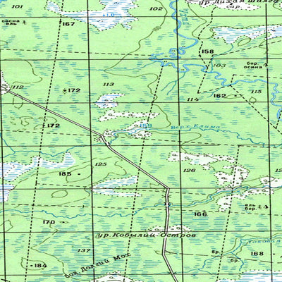 Avenza Systems Inc. Soviet Genshtab map - p37-101/102 - Russia digital map