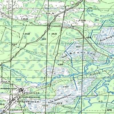 Avenza Systems Inc. Soviet Genshtab map - p37-103/104 - Russia digital map