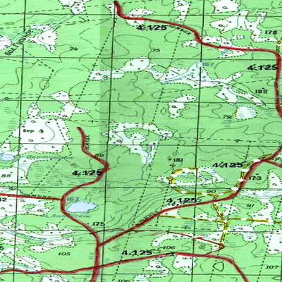 Avenza Systems Inc. Soviet Genshtab map - p37-105/106 - Russia digital map
