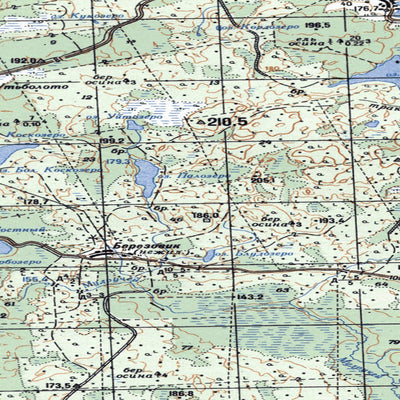 Avenza Systems Inc. Soviet Genshtab map - p37-111/112 - Russia digital map