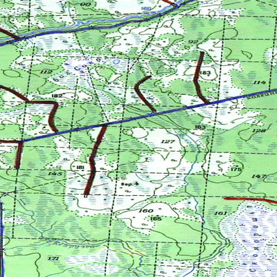 Avenza Systems Inc. Soviet Genshtab map - p37-113/114 - Russia digital map