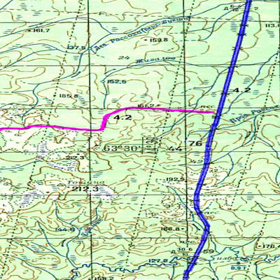 Avenza Systems Inc. Soviet Genshtab map - p38-017/018 - Russia digital map