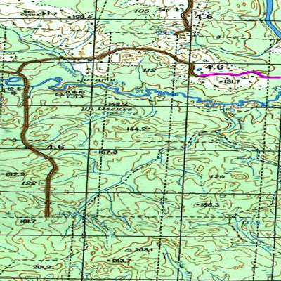 Avenza Systems Inc. Soviet Genshtab map - p38-033/034 - Russia digital map
