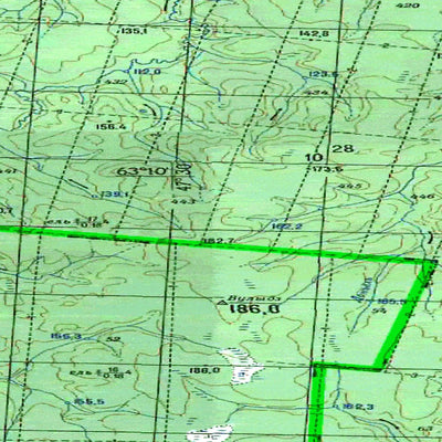 Avenza Systems Inc. Soviet Genshtab map - p38-035/036 - Russia digital map