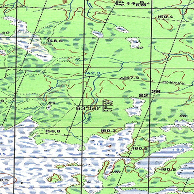 Avenza Systems Inc. Soviet Genshtab map - p39-007/008--(1989) - Russia digital map