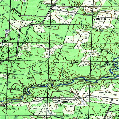 Avenza Systems Inc. Soviet Genshtab map - p39-009/010--(1989) - Russia digital map